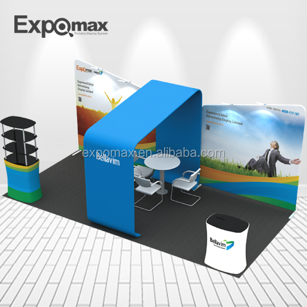 Portable 3*3 stand d'exposition solution
