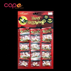 Kit de manucure pour Halloween, <span class=keywords><strong>faux</strong></span> <span class=keywords><strong>ongles</strong></span>, pointes de Nail Art, à faire soi-même, 10 pièces - Product Image 1