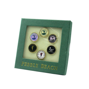 Juego de golf de metal personalizado, marcador magnético, horquilla, bola, regalo, gran oferta - Product Image 4