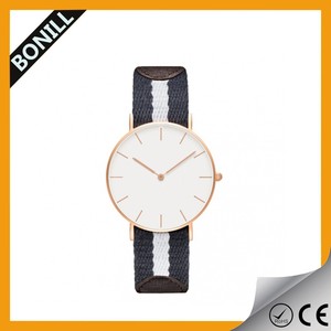 Hot Sales 2015 the new clock time service <strong>international</strong> <strong>watches</strong> with nylon tether - Product Image 4