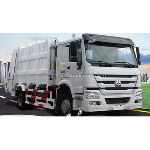 Xe Tải Thùng Rác SINOTRUK Howo 16M3 Xe Tải Nén Nén Rác Thải Lắp Ghép Phía Sau - Product Image 5