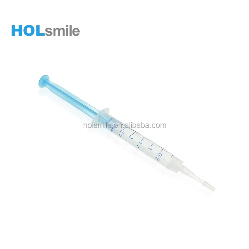 USA mercato di vendita calda Perossido di Carbamide 3ml Teeth Whitening gel siringa