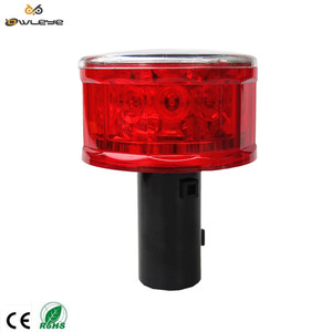 Solar powered LED <span class=keywords><strong>amarillo</strong></span> <span class=keywords><strong>intermitente</strong></span> luz/lámpara de advertencia de tráfico Construcción de Carretera cono - Product Image 2