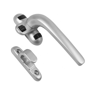 Cửa sổ xử lý cho cửa sổ nhôm 7 nhân vật Khóa cửa sổ xử lý PVC Hợp kim kẽm sơn tĩnh điện cửa sổ gỗ hiện đại 2 năm - Product Image 5