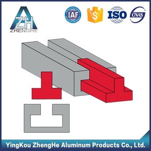 Wholesale Industrial Customized Frame Extrusion Aluminum Profile Roller Rail <strong>T</strong> <strong>Track</strong> - Product Image 4