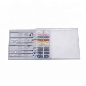 1pc 30pcs/set Sewing Needle & Thread Storage Box For Household Use,  Portable Large 3-layer Handmade Sewing Kit Organizer