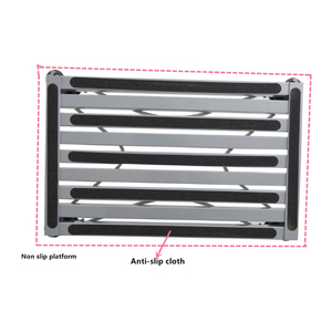 Folding <strong>Step</strong> <strong>Stool</strong> RV Ladder Aluminum CE/EN131 Aluminum Rv <strong>Step</strong> Car Contemporary Foldable 1.4mm 1 <strong>Step</strong> - Product Image 3