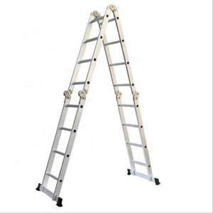 ปรับ 4*7 ขั้นตอนบานพับอลูมิเนียมบริษัทอเนกประสงค์พับบันได - Product Image 6