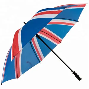 Union jack britische flagge automatische gerade regenschirm