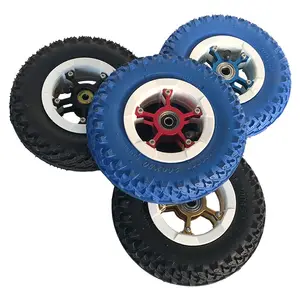 Sunmate Hot Sale 5 6 7 8 9 10 Inches Pneumatic Rubber 200Mm Mountainboard Skateboard Dirt Scooter Wheel With Pulley