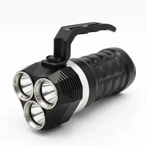 Best 30WスキューバダイビングLed Diving Light CREES XM-L2 XML T6 Flashlight Torch Lamp Manual Hold Flashlightと4000ルーメン