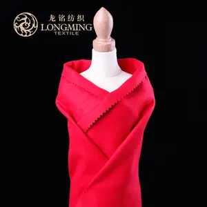 China textil qualität woven 100% polyester fleece stoff pro meter