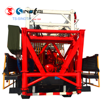 Plateforme de forage et de réparation de puits montée sur camion API Oil and Gas XJ550 ZJ15