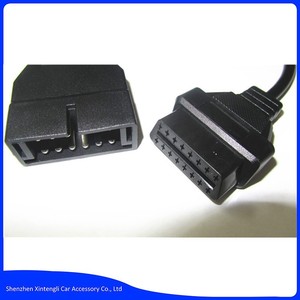 <span class=keywords><strong>สาย</strong></span>ต่อวินิจฉัย12ขา<span class=keywords><strong>เป็น</strong></span>16ขาตัวเมีย <span class=keywords><strong>OBD1</strong></span>อะแดปเตอร์เชื่อมต่อ <span class=keywords><strong>OBD2</strong></span> - Product Image 5