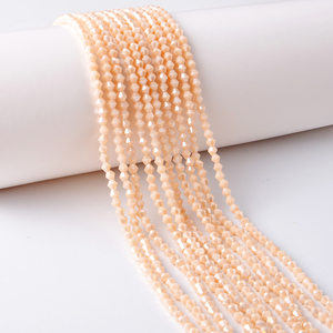 Nuevo diseño 4mm colorido cristal bicono cuentas al por mayor vidrio bicono cuentas - Product Image 4