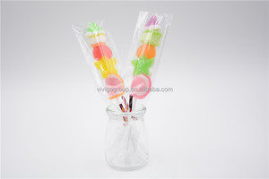 Jelly bar BBQ Jelly Lollipop Gummy <strong>Candy</strong> Healthy Snacks Jelly <strong>Stick</strong> - Product Image 3