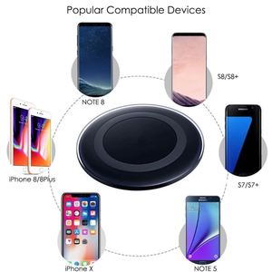 Shenzhen OEM cristallo universale 5V 2A veloce Wireless supporto del caricatore di <span class=keywords><strong>legno</strong></span> per il telefono cellulare - Product Image 6