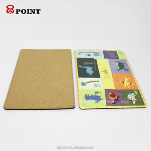 Sublimatie Mdf <span class=keywords><strong>Custom</strong></span> Gedrukt Kids Kurk <span class=keywords><strong>Placemats</strong></span> En Onderzetters