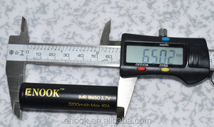 مفاجئة! أحدث enook rechargable بطارية 18650 بطارية 3200 مللي أمبير 40a 3.7 فولت تم compeleted مع نوعية جيدة ل e- Cigs! - Product Image 4