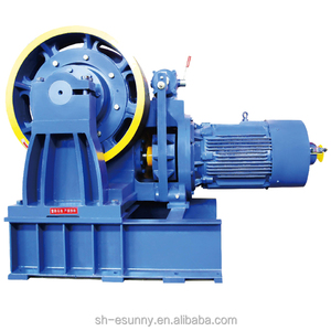 11 кВт, грузоподъемность 100 кг, Редукторная Тяговая машина для пассажиров, грузов, двигатель для домашнего лифта - Product Image 6