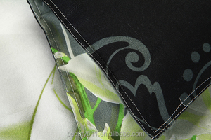 Offre Spéciale 100% polyester fantaisie 3d lit feuille dernière conception fleur impression coloré de haute qualité drap de lit 3d couverture de lit ensemble BS40 - Product Image 3