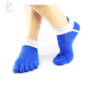 KOLOR-III-1091 lin orteil chaussettes fines chaussettes chaussettes avec doigt
