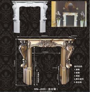 Lò Sưởi <span class=keywords><strong>PU</strong></span> Polyurethane Trang Trí Nhà Máy Giá Nhà Máy Màu Vàng - Product Image 4