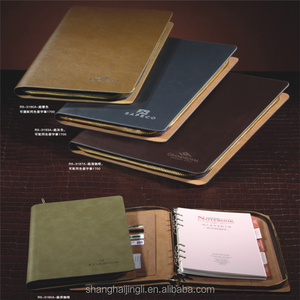 2016 nuevo publicidad diseño grueso cuaderno portátil con cierre de cremallera - Product Image 1