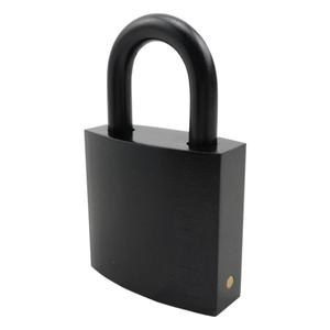 Negro de bloqueo de lujo candado Anti-óxido de aluminio de candado de dormitorio caja de ropa - Product Image 6