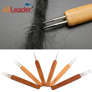 AliLeader <span class=keywords><strong>Crochet</strong></span> et <span class=keywords><strong>Aiguille</strong></span> à Tricoter Haute Qualité en Acier et Acier Inoxydable avec Manche en Bambou pour Dreadlocks, Produit Premium - Product Image 5