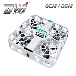 Drone caméra miniature RC 2,4g DWI Dowellin, hélicoptère, vol de trajectoire, selfie, drone de sécurité avec caméra Wifi 480p - Product Image 1