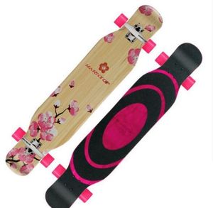Venta al por mayor de <span class=keywords><strong>arce</strong></span> <span class=keywords><strong>canadiense</strong></span> de skateboard en blanco longboard - Product Image 2