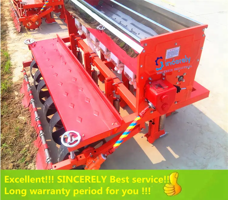 Máquina agrícola de 4 filas, macetero de fertilización de precisión de maíz/tractor, máquina de siembra de maíz con herramientas