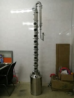 Équipement de distillation d'alcool, micro-distillerie de vodka, acier inoxydable 304, capacité 50L-2000L, 6 colonnes à plaques, contrôlé par PLC, Towin