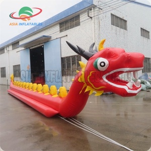 Bateau banane gonflable Dragon Design Ocean Rider en PVC pour 10 passagers, usage commercial - Product Image 6