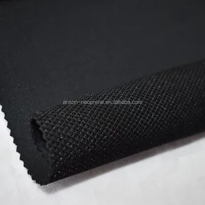 Neoprene com sharkskin jacquard tecido elástico macio e quente