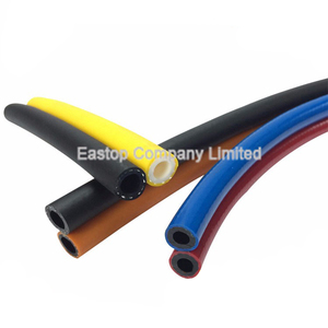 Selang Oksigen Asetilen PVC 1/4 "-5/<span class=keywords><strong>16</strong></span> Inci, Pipa Selang Uap Las Garis Kembar Tekanan Tinggi - Product Image 5