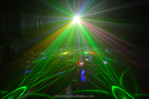 Laser stroboscopique LED pour Disco, mini lumière laser avec effet de danse fleur de lune - Product Image 5