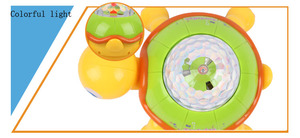 Nouveauté Jouets musicaux pour bébé Bump and Go <span class=keywords><strong>Tortue</strong></span> Veilleuse - Product Image 4