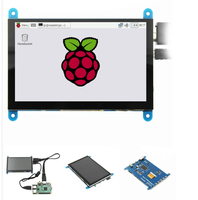 Yeni ürün fikirleri 5 inç kapasitif dokunmatik ekran IPS LCD ahududu pi 3 dokunmatik lcd ekran ekran kapasitif