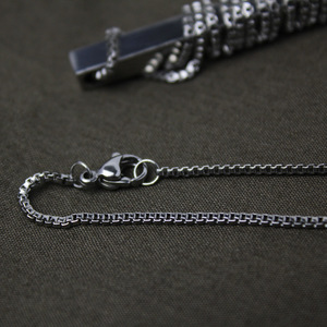 Su ordinazione Incidere Il Messaggio di Ispirazione Dei Monili Delle Donne Verticale Bar di Fascino Della <span class=keywords><strong>Collana</strong></span> di Amore - Product Image 4