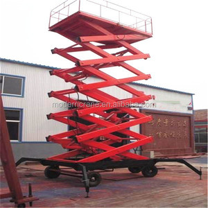 छोटे से मोबाइल हाइड्रोलिक फूस ऊपर उठाने मोटर चालित कैंची उठाने मंच हाइड्रोलिक उठाने मंच हवाई काम के लिए 1100mm - Product Image 6