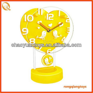 De la decoración del escritorio, 3D oscilación del corazón del melocotón recibir <span class=keywords><strong>reloj</strong></span> de pared CK4310480 - Product Image 1