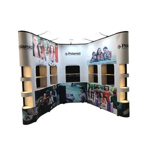 Dễ Dàng Lắp Ráp Modular Trọng Lượng Nhẹ Tradeshow Backdrop Đứng Cho Triển Lãm - Product Image 2
