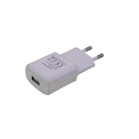 Nuevo Adaptador de Corriente USB AC/DC Portátil con Enchufe Europeo, Certificado CE LVD EMC CEC, 5V 1.5A, con Protección OTP/OVP para Cámara