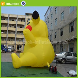 <span class=keywords><strong>Pikachu</strong></span> gonflable géant de dessin animé, ballon publicitaire gonflable de personnages de dessin animé - Product Image 5