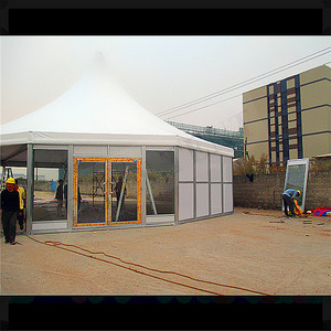 Tente <span class=keywords><strong>cirque</strong></span> multi-côtés, 3x12m, pour camping-car avec cadres en Aluminium robustes, tente hexagonale - Product Image 5