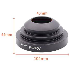 อะแดปเตอร์หัวบอลอลูมิเนียมอัลลอยด์ XILETU LSW-100 สำหรับขาตั้งกล้อง <span class=keywords><strong>Gitzo</strong></span> Manfrotto Sachtler Fluid Head - Product Image 3
