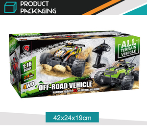 Hot high speed PVC toy truck light rc car with petrol engine 4x4 - Product Image 5