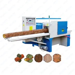 NEWEEK wood cutting multi blade circular saw multiple rip saw machine